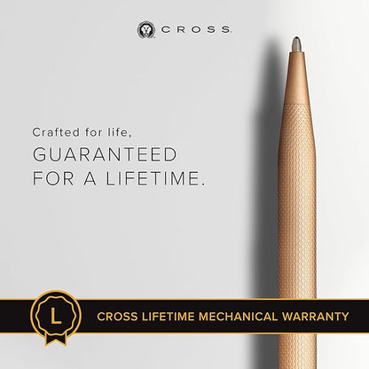 Cross Classic Century Refillable Ballpoint Pen, Medium Ballpen, Includes Premium Gift Box - Brushed Rose Gold
