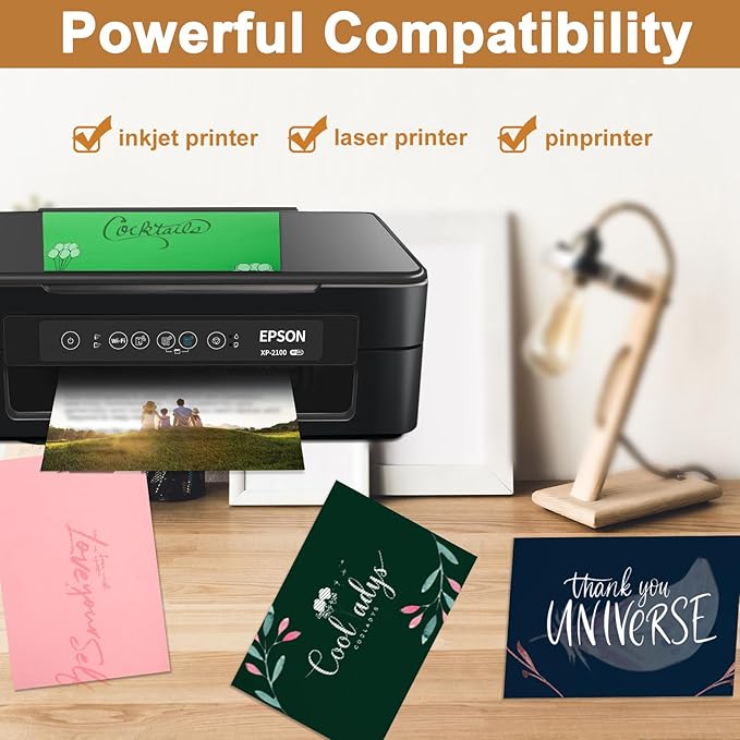 28 Sheets Dark Green Cardstock 8.5 x 11 Crafts Paper, 92lb Thick Christmas Green Card Stock Printer Paper for DIY Cards, Invitations, Thank You Cards, Birthday, Menus