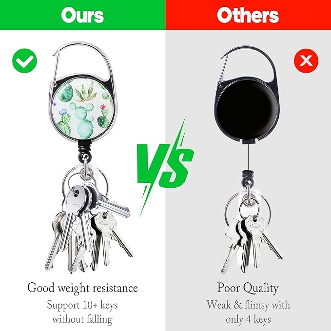 Cute ID Badge Holder with Lanyard Retractable Badge Reel Clip Funny Lanyards for ID Badges Name Tags Retractable Keychain for Office Teacher Doctor Student Women Men Nurse Accessories for Work