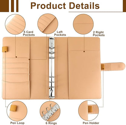 Brown 100 Envelope Money Saving Challenge Money Saving Challenge Binder Budget Binder 100 Envelopes and Tracker Money Saving Book for Budget Planning and Saving Money for Office Home School