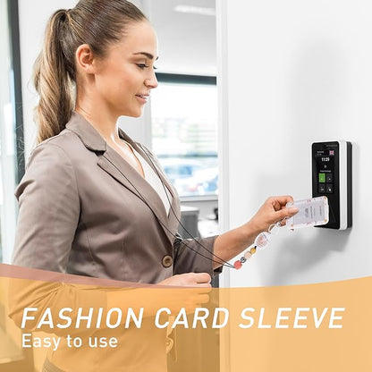 Teacher Lanyard with ID Holder, Boho Rainbow Sun Print Be Kind Cute Badge Holder with Beaded Adjustable Lanyard, Gifts for Teachers Students