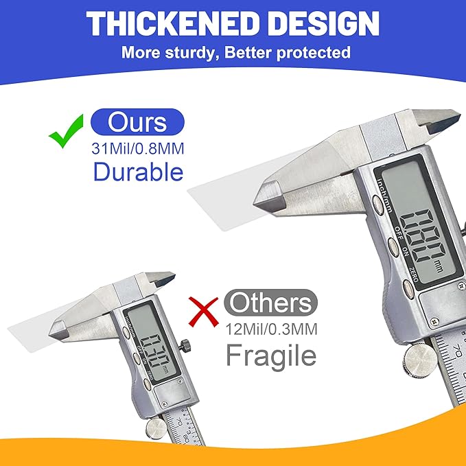 16 PCS Social Security Card Protector Sleeves/New Medicare Card Protector Sleeve/Credit Card Holder,31 Mil Soft Clear Plastic Card Sleeves, Waterproof SSN Card Protector