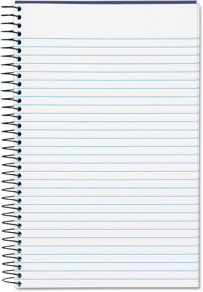 TOPS Memo/Subject Notebooks (73506), Indigo,Blue,8 1/2" x 5 1/2"