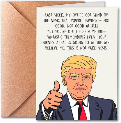 Funny Coworker Farewell Card, Funny Farewell Gift for Coworker, Coworker Retirement Farewell Card, Friend Farewell Card, Good Luck Card for Women Men