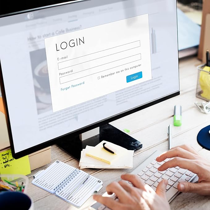 Zonon 2 Pcs Mini Password Book with Alphabetical Tabs Metal Password Keeper Book Portable Organizer Elegant Mandala Pattern Notebook with Pen, Spiral Bound for Information(Silver, Blue)