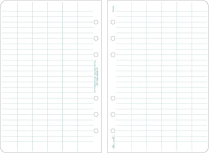 Rite in the Rain Weatherproof Loose Leaf Paper, 4.625" x 7", 32# White, Level Pattern, 100 Sheet Pack (No. 312)