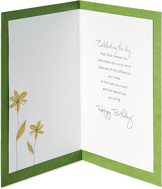American Greetings Religious Birthday Card (A Gentle Soul)