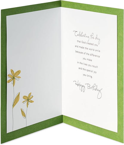 American Greetings Religious Birthday Card (A Gentle Soul)