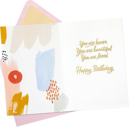Hallmark Signature Birthday Card for Women (You Are Everything)