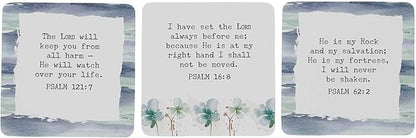 Christian Art Gifts Scripture Prayer Cards In Tin | Grace Notes For Today – 50 Double Sided Cards | Bible Verse Encouraging Gift for Women