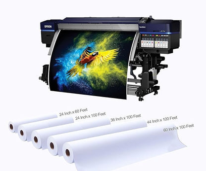 Premium Polyster Matte Canvas Roll, Quick Dry, Wide Format Inkjet Printer Compatible, Perfect for Fine Art, Photography, Giclée Printing, Archival Quality Prints. (24"x60' 290gsm Polyester 2Rolls)