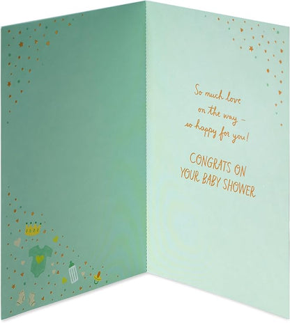 American Greetings Baby Shower Card (Love on the Way)