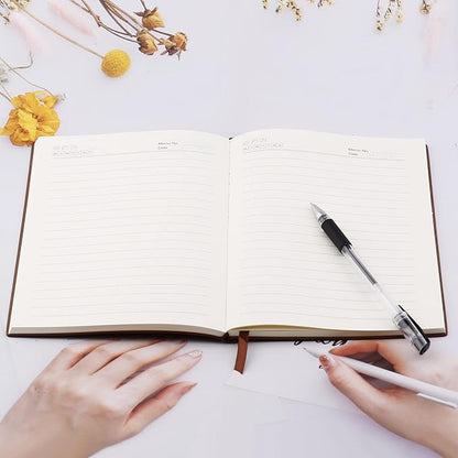 To My Granddaughter Leather Journal Notebook I'll Always Be With You Gifts for Granddaughter 130 Page Travel Journal Diary Sketch Book Gift for Girls (Granddaughter)