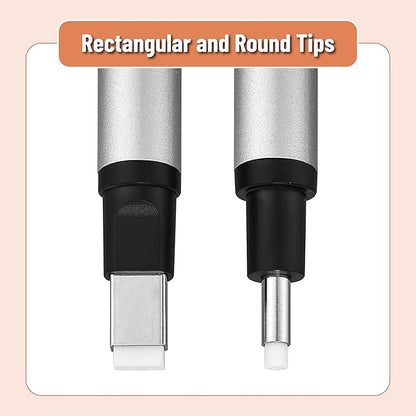 Mr. Pen- Pen Style Eraser, 2 Pack, Square & Round Tip, Eraser Pen Eraser, Pencil Erasers, Eraser Pencil, Mechanical Eraser, Art Erasers for Drawing Erasers for Drawing, Precision Eraser, Art Eraser