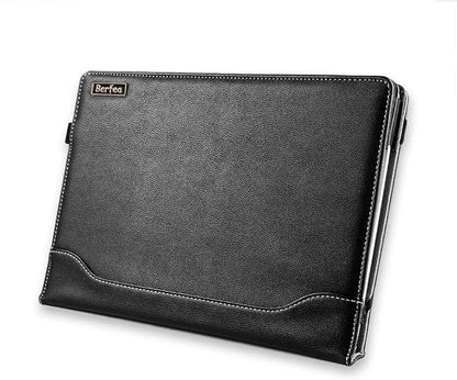 Laptop Case Cover Compatible with Dell Latitude 5502 5510 5520 5530 5511 5521 3511 Business Laptop 15.6 inch Notebook Sleeve PU Leather Stand Hard Protective Skin