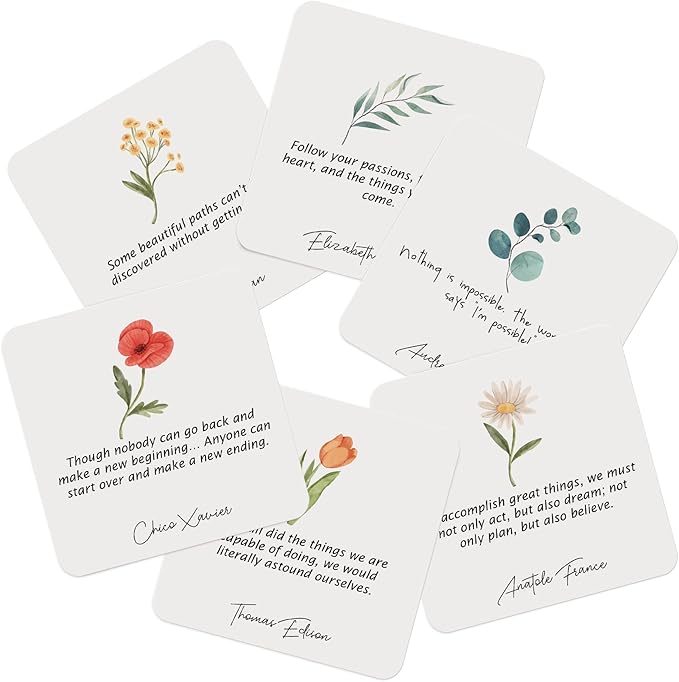 Dessie 60 Motivational Encouragement "You Can Do This" Cards