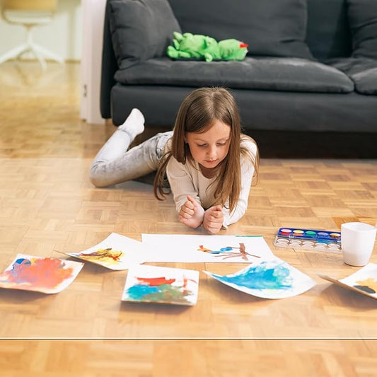 Clear Chair Mat for Hardwood Floors - 60''x84'' Heavy Duty Office Chair Mat, Rectangle Rolling Chair Mat for Hardwood, PVC Protector Hard Floor Mat for Computer&Desk Chair (60'' x 84'')