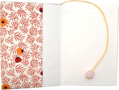 BLBMH A5 Book Covers for Paperbacks Persimmon Adjustable Fabric Book Sleeve Cover Protector Fit for 5.5x8.2 inch Hardcover Softcover Book Novels Notebook - BC55 Red