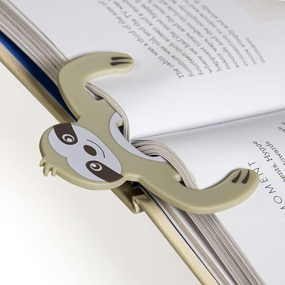 Page Pals Bookmark Bookholder | Page Holder | Music Holder Clip | Music Paper Holder | Magazine, Cookbook | Reading in Bed at Home | Office, Desk, Kitchen Use | Novelty Reading Gift Idea