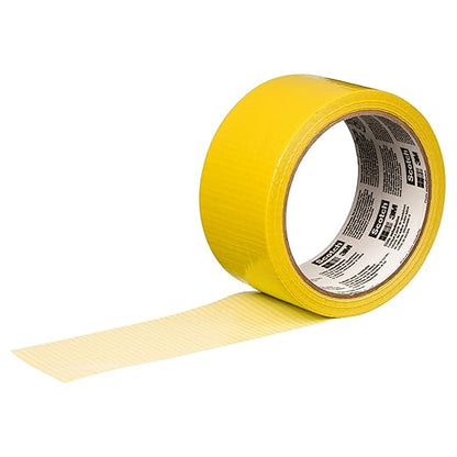 Scotch Duct Tape, Sunshine Yellow, 1.88 in. x 20 yd., 6-Pack
