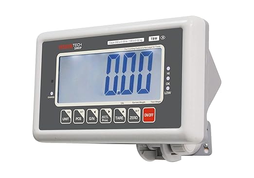 TBW-200 Bench Scale for Warehouse Industrial Shipping Scale and, Lb/Kg Switchable, 200lb Capacity, 0.05lb Readability, NTEP Legal for Trade