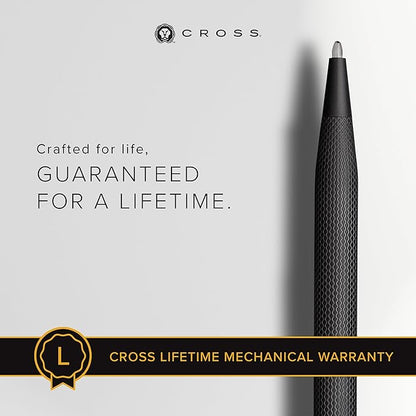 Cross Classic Century Refillable Ballpoint Pen, Medium Ballpen, Includes Premium Gift Box - Brushed Black