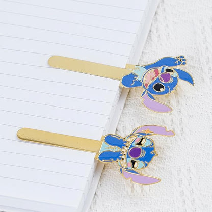 5PCS Metal Book Markers Cute Cartoon Bookmarks Page Markers Set Page Clips Book Marks Gift for Students Teachers School Home Office Supplies (BM-Sdz A)