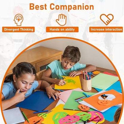 40 Sheets Coffee Color Cardstock 8.5 x 11 Craft Paper, 75lb Heavyweight Construction Paper Card Stock for DIY Cards Making, Wedding Invitations, School Crafting, Memus, Greeting Cards