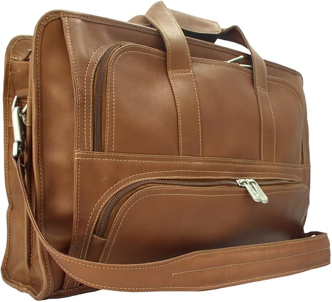 Half-Moon Portfolio, Saddle, One Size