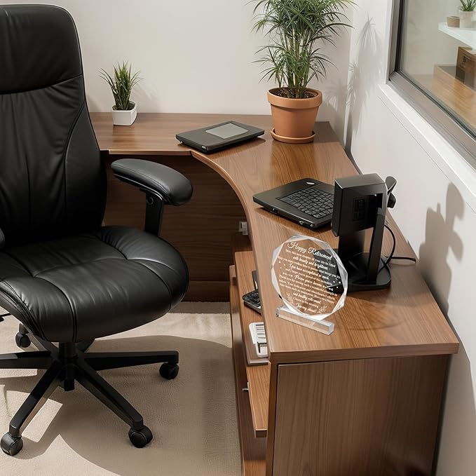 Chunful Happy Retirement Gifts for Men Women Never Understand the Difference You Made Keepsake and Paperweight Retirement Plaque Inspirational Gifts for Retired Teacher Police Nurse(Stylish Style)