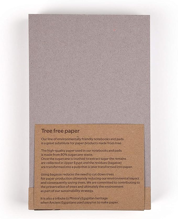 Mintra Office Recycled Writing Pads 6pk (White, Junior (5in x 8in)) - 50 Sheets per Notepad, Micro perforated, Legal Pad, Notebook Paper for School, College, Office, Business