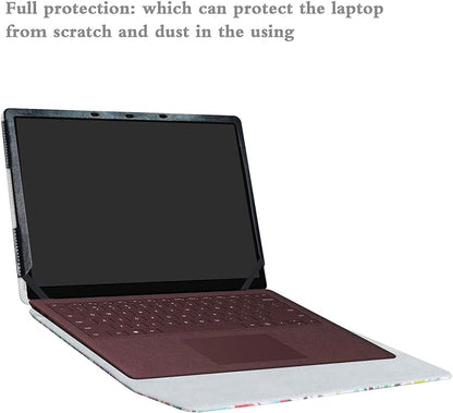 Alapmk Protective Case for 13.5" Microsoft Surface Laptop 5 13.5/Surface Laptop 4 13.5/Surface Laptop 3 2019/Surface Laptop 2 2018/Surface Laptop (Not fit Surface Laptop 3 15),Love Tree