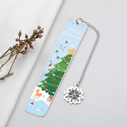 Stocking Stuffers for Kids, Christmas Bookmarks for Girls Boys, Book Lovers Gifts for Kids, Book Marks for Reading Kids, White Elephant Gifts, Secret Santa Gifts, Reading Accessories, Book Accessories