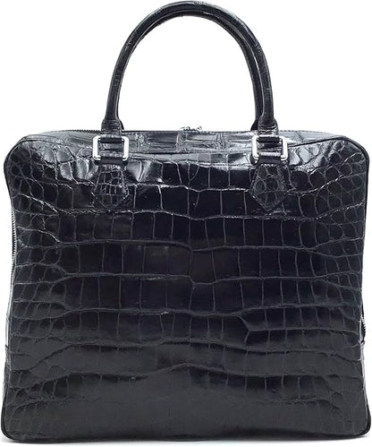 Masami Handmade Genuine Crocodile Leather Business Bag, Briefcase, Japanese brand, Leather bag