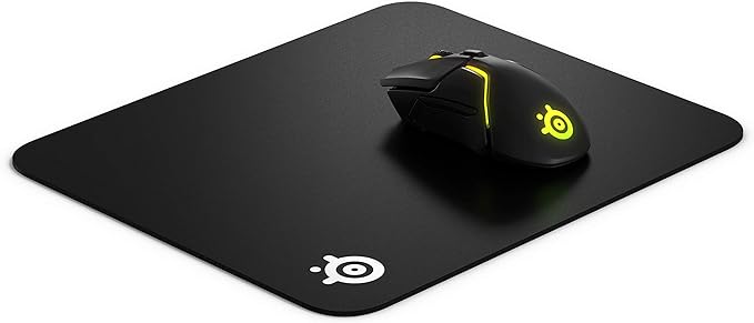 SteelSeries QcK Gaming Mouse Pad - Medium Hard - Minimal Friction - Pinpoint Accuracy