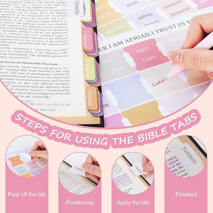 40 Pcs Bible Study Supplies,Bible Journaling Kit for Women, Morandi Bible Study Kit with Pastel Bible Highlighters and Tabs,Bible Pens,Sticky Notes,Bible Annotation Kit