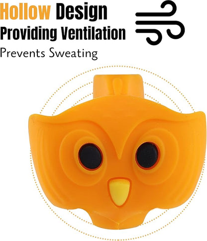 Mr. Pen Owl Pencil Grips, 6 pcs, Silicone Gel, Cute, Fits Pencils, Pens, Crayons