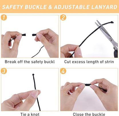 Highland Cow ID Badge Holder with Lanyard, Just a Little Moody Funny Badge Holder with Beaded Adjustable Lanyard, Gifts for Teachers Students Office Workers