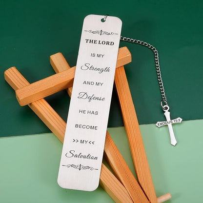 Inspirational Christian Bookmark Gifts for Women Men Bible Verse Bookmarks Book Lover Religious Gift for Girl Bookworms Birthday Easter Christmas Baptism Church Bulk Gifts