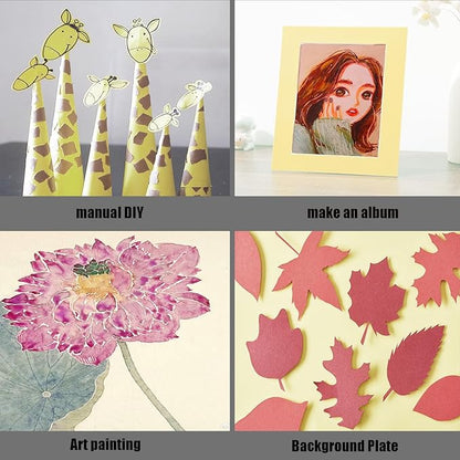 50 Pack 5x7 Ivory Color Cardstock Paper Blank Thick Heavyweight 92lb Cream Card Stock for Making Invitations cards, Postcards