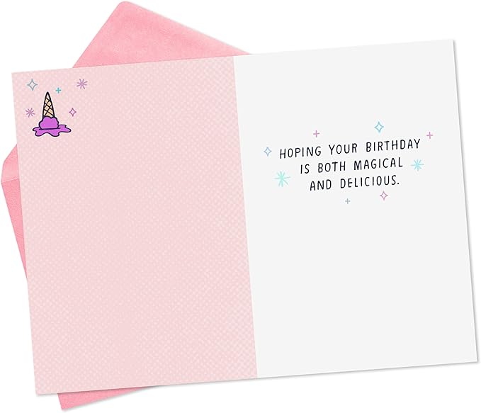 Hallmark Shoebox Funny Birthday Card (Delicious Unicorn)