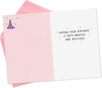 Hallmark Shoebox Funny Birthday Card (Delicious Unicorn)
