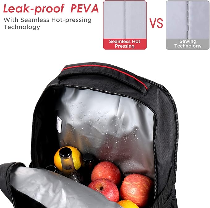 OUTXE Cooler Backpack 22L Insulated Cooler Bag for 15.6" Laptop Lunch Backpack for Work Daily Backpack