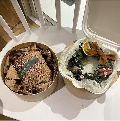 15”x400’Honeycomb Packing Paper,Eco Friendly Recyclable Honeycomb Cushioning Wrap Roll for Safe Moving Shipping Packaging with 20 Fragile Stickers.