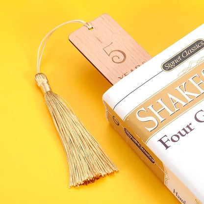 Wooden Bookmark 5 Year Anniversary Wood Gift for Him Her, 5th Anniversary Wooden Gifts for Wife Husband, 5 Year Marriage Gifts Anniversary for Couple, Fifth Anniversary Valentines Gifts for Women Men