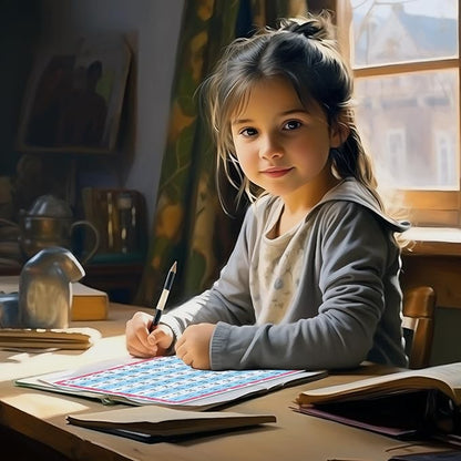 10 Pack Dry Erase Math Hundred Board Card Laminated Double Sided Number 1-100 Chart Easy to Write Consecutive Number Counting Chart for Students Math Manipulatives