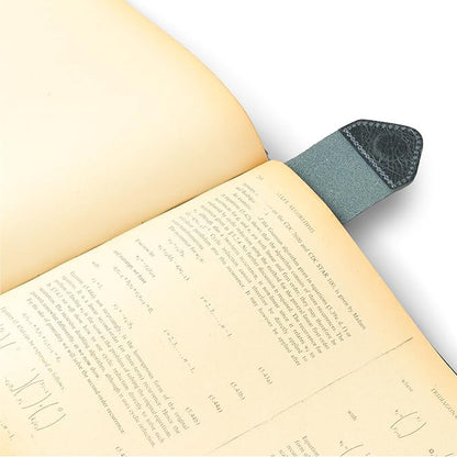 Londo Genuine Leather Handmade Bookmark (Set of 2) (Magnetic, Blue)
