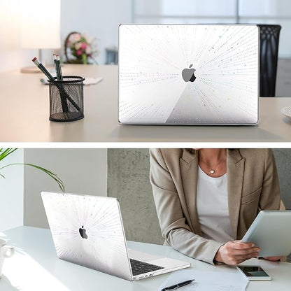 Fintie Case for MacBook Air 13.6 Inch A3113 A2681 (2022 2023 2024 Release) - Snap On Hard Shell Cover for MacBook Air 13.6" M2 M3 Chip with Liquid Retina Display and Touch ID (Meteor)