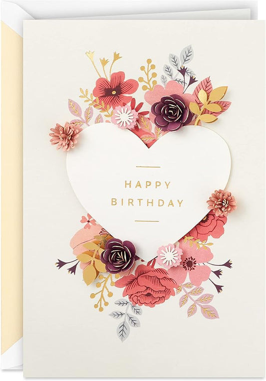 Hallmark Signature Birthday Card for Women (Favorite Person)