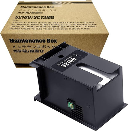 COCADEEX Ink Maintenance Box Replacement for S2100 Waste Ink Tank,for SureColor SC-F570 SC-F571 T2170 T3170 T5170 Printer
